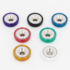 D16 D20 D25 D32 D36 D40 D42 D48 D60 Superstarke runde Neodym-Fischerei Magnetische Senk schraube Loch becher form Topf magnete - Product Image 3