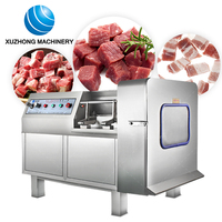 Machine automatique de découpe de viande poulet boeuf fruits de mer viande fraîche Dicer trancheuse Cube Machine de découpe viande Dicer congelé