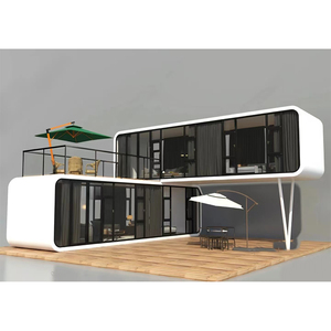 Proveedores Apple pod casas 1 dormitorio prefabricado contenedor casa barata mini prefabricada casa modular para vivir - Product Image 5