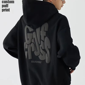 Wholesale Custom Embroidery Hoodie Logo Blank Men's Hoodies Sweatshirts Unisex Streetwear Pullover Men Hoodies