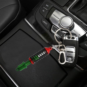 서스펜션 댐퍼 쇼크 스프링 키 체인 키 체인 키 홀더 <span class=keywords><strong>JDM</strong></span> - Product Image 1