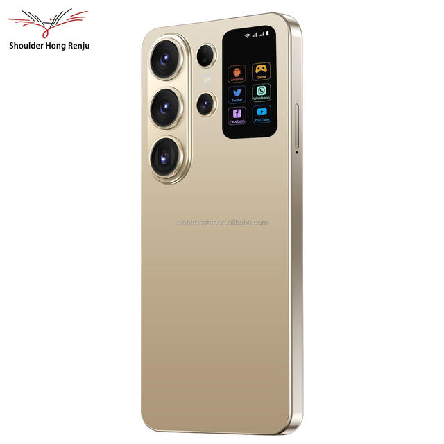 High Quality S26 Ultra 16G+1TB 5G Smartphone Android 15 Celulares Large Screen Flash Memory Al Scene Recognition Wholesale Price