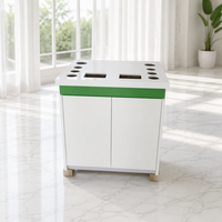 Station de buffet sur mesure, taille non standard, armoire à vin, surface solide en acrylique de haute qualité