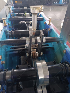Ligne de production de tubes carrés soudés en acier inoxydable Wadley de haute qualité avec PLC, boîte de vitesses et roulement, à économie d'énergie - Product Image 4