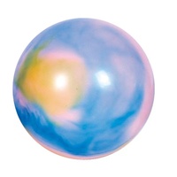 Ballon de plage gonflable transparent à paillettes dégradées, jouet aquatique pour enfants, décoration de fête en plein air, ballon suspendu