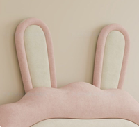 Lit superposé moderne en pin massif et cuir pour enfants (filles et garçons) avec rangement, anti-chute, écologique et durable – Idéal pour chambre et hôtel