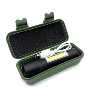 <span class=keywords><strong>R5</strong></span> Side COB <span class=keywords><strong>LED</strong></span> <span class=keywords><strong>Torch</strong></span> Xách Tay Du Lịch <span class=keywords><strong>LED</strong></span> Mini Đèn Pin Pocket USB Mini Đèn Pin - Product Image 1