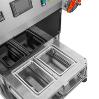 Machine automatique électrique de plastification de fruits et légumes frais, à une entrée et quatre sorties, pour film, feuille, canettes, sacs et barils, facile à utiliser