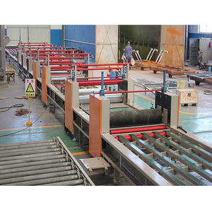 Machine automatique pour panneaux en <span class=keywords><strong>chlorure</strong></span> <span class=keywords><strong>de</strong></span> <span class=keywords><strong>magnésium</strong></span>, machine à panneaux MgO à prix abordable pour la décoration intérieure, panneaux muraux et plafonds - Product Image 6