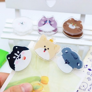 Biểu Tượng Tùy Chỉnh Rõ Ràng Acrylic Văn Phòng Phẩm <span class=keywords><strong>Clip</strong></span> Dễ Thương Động Vật Phim Hoạt Hình Trong Suốt Epoxy Acrylic Giấy <span class=keywords><strong>Clip</strong></span> - Product Image 4