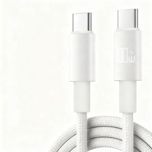 Cable de Teléfono de 100 W, Cable de Transferencia de Datos de Nailon Tipo C, Cables Trenzados con Adaptador USB-C para iPhone, Huawei, Xiaomi - Product Image 2