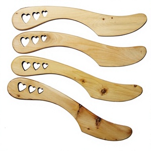 Ensemble de couteaux à fromage en bois, finition miroir, design moderne, manche écologique, épandeur à beurre pour table de mariage - Product Image 4