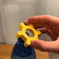 Metalen draaibare flesopener voor thuiskeuken, draaibare opener voor bier & frisdrank
