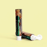 Tube d'emballage de dentifrice en aluminium-plastique durable, diamètre 12,7-35 mm, bouchon à vis, logo personnalisé UV, 9 ml