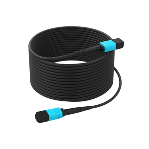 Câble de raccordement OM4 MPO vers MPO 12 fibres blindé LWL LSZH noir type A B C pour centre de données - Product Image 5