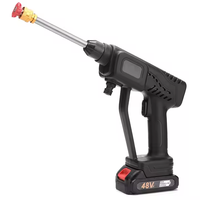 Nettoyeur haute pression pour voiture, 21V sans fil, portable, alimenté par batterie lithium, pistolet à eau électrique