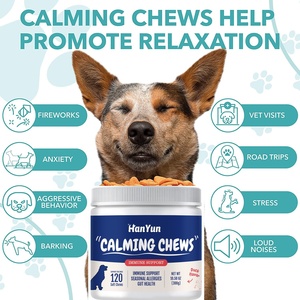 Factory Calming Chews Supplement Treat for <strong>Dogs</strong> Anxiety Relief, <strong>Pain</strong> Relief and Stress Relief Health Food Pets Treats - Product Image 2