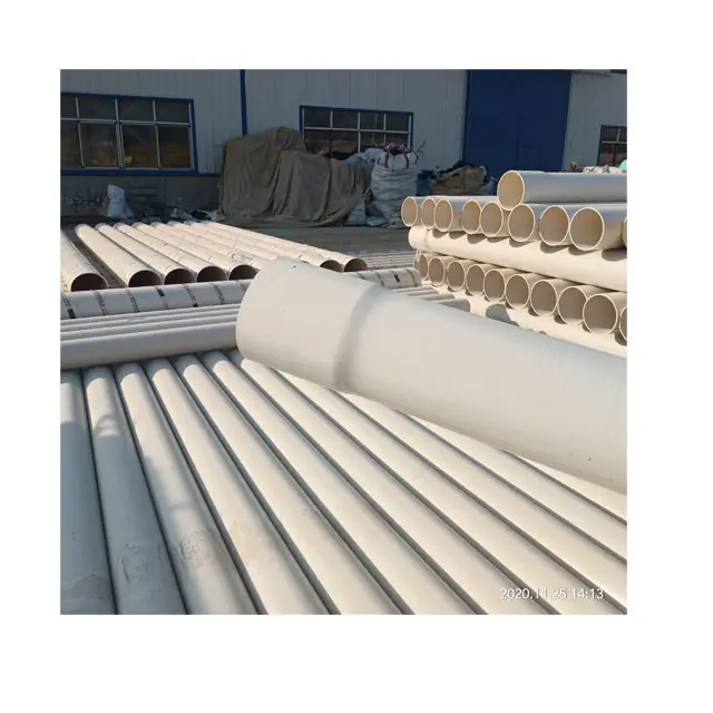 China Manufacture Pvc Pvcu Pipes Price Upvc Tube 3 Inch 200ミリメートルDiameter Pvc Pipe For Water Supply