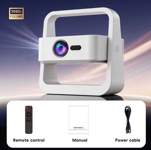 Mini Proyector Portátil 1080P Android 14 WiFi, Proyector LCD Inteligente para Cine en Casa con Altavoces Integrados y Alcance Corto - Product Image 4