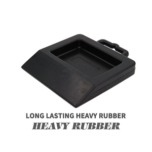 Pallet Jack Wheel Chock Pallet Truck <b>Stop</b> <b>Rubber</b> Heavy Duty Stopper With Base - Product Image 3