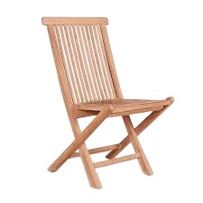 Chaise pliante classique en teck de haute qualité Solution d'assise polyvalente pour bureau à domicile salon pratique pour une utilisation intérieure et extérieure - Product Image 4