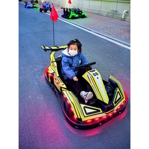 Nouvelle voiture de <span class=keywords><strong>karting</strong></span> électrique commerciale à batterie pour parc d'attractions pour enfants, équipement de divertissement pour supermarché - Product Image 4