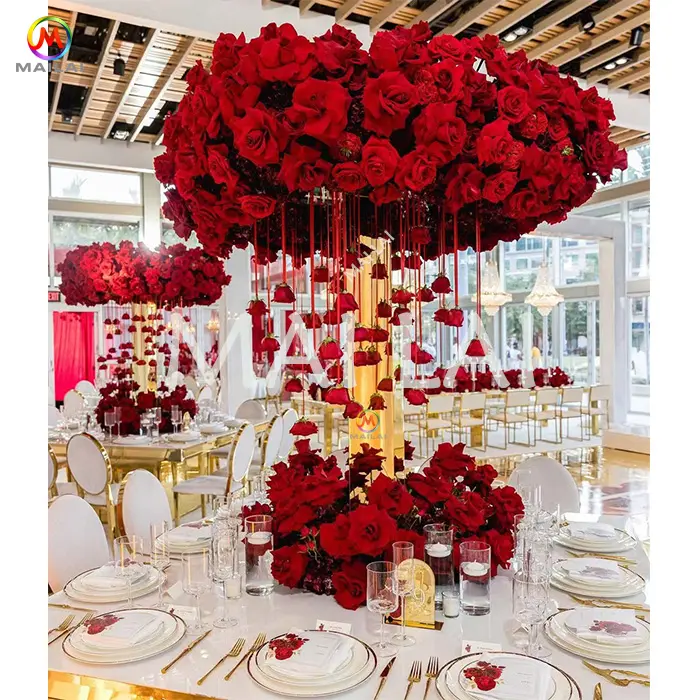 Элегантный Свадебный декор, подставка для цветов, праздничная вечеринка, Золотой центральный экран