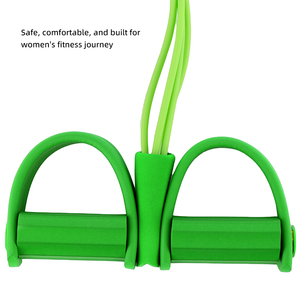 Système d'entraînement complet à quatre tubes <span class=keywords><strong>de</strong></span> traction, tubes <span class=keywords><strong>de</strong></span> résistance réglables, salle <span class=keywords><strong>de</strong></span> sport à domicile, presse à jambes, entraînement <span class=keywords><strong>de</strong></span> force, bandes d'exercice - Product Image 6