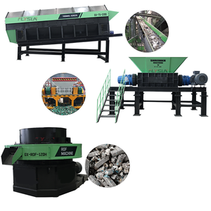 Équipement de tri et de broyage de déchets solides multi-matériaux et ligne de production de combustible RDF - Product Image 1