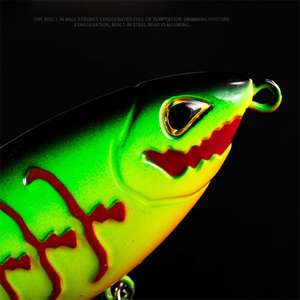 Leurre de pêche artificiel LureStorm 6,5 cm/6,5 g 9 cm/12,3 g, appâts durs <span class=keywords><strong>en</strong></span> plastique pour la pêche au sandre et au cabillaud <span class=keywords><strong>en</strong></span> eau salée et <span class=keywords><strong>en</strong></span> eau douce - Product Image 4