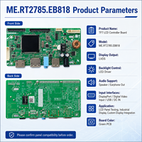 Placa Controladora LCD TFT ME.RT2785.EB818, Placa Principal de Controlador de Pantalla LVDS para Pruebas de Paneles de Pantalla Industriales