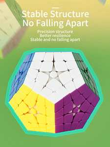 SENGSO 핫 세일 4X4 5X5 메가민 기가 민 스티커 스피드 토이 어린이를위한 교육용 매직 큐브 - Product Image 6