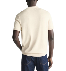 2024 Verano de lujo de algodón para <span class=keywords><strong>hombre</strong></span>, Camiseta de punto Polo <span class=keywords><strong>sin</strong></span> mangas corta, suéter de cuello redondo personalizado de gama alta - Product Image 4