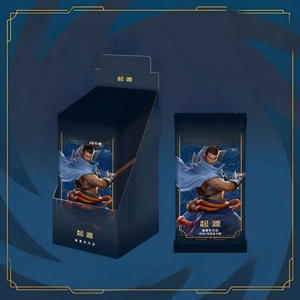 Origins Genuine Riftbounds League of Legends TCG Jeux de cartes chinois simplifiés Carte dorée rare effet flash Anime Boîte mystère - Product Image 1