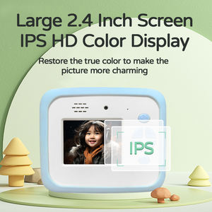 Cámara Instantánea Pequeña y Linda para Niños, Azul, Morado, Rosa, Impresión Térmica HD de 1080P con Papel Fotográfico Incluido, Regalo Creativo - Product Image 3