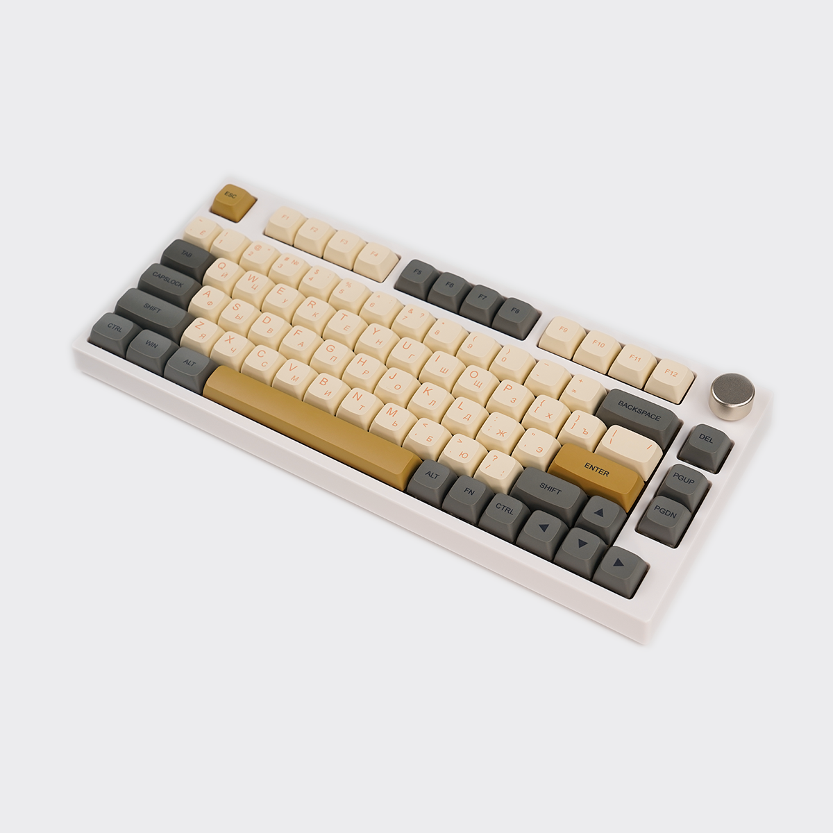 White-brass plate-RU
