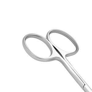Ciseaux à cuticules multifonctionnels de qualité supérieure, en acier inoxydable courbé et tranchant, avec poignée ergonomique pour les soins des ongles, outils de manucure, pour droitiers - Product Image 4