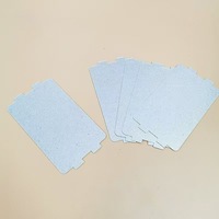 Feuilles de mica brun ignifuges, résistantes aux hautes températures et à haute isolation, produites par le fabricant, 115x165mm, modèle YB-Mica 01