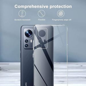 เคสโทรศัพท์ซิลิโคนใสหรูหราสำหรับ Xiaomi Mi 11 12 Lite 12S 11i 11T Pro บางเฉียบ ฝาหลังใส TPU - Product Image 2