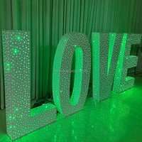 Nouvelles lettres lumineuses LED en métal perforé motif ciel étoilé, 15 XV, pour mariage et fête d'anniversaire