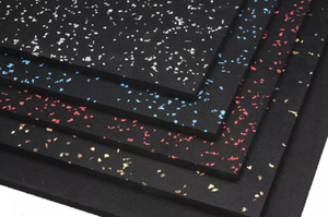 Tapis de gym et tapis de sol utilitaires en caoutchouc vulcanisé de qualité supérieure |   Matériau EPDM antidérapant - Product Image 1