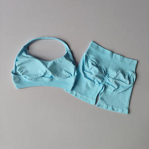 Женские спортивные шорты с завышенной талией - Product Image 4