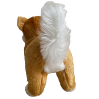 Jouets en peluche personnalisés pour chiens, Corgi, Bichon, frise, Husky, Yorkshire, Terrier, animaux, poupées
