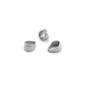 Cierre Irregular de Acero Inoxidable para Fabricación de Joyas, Color Plata y Oro, Conector para Colgantes DIY, Componente de Joyería Anno - Product Image 2
