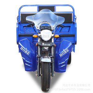 Triciclo de motocicleta de carga de 3 ruedas al por mayor de fabricante, triciclo de pasajeros con motor de gasolina personalizado con motor refrigerado por agua de 200cc - Product Image 4