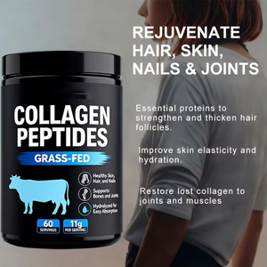 Fabricant de poudre de peptides hydrolysés purs de haute qualité OEM ODM, peptides de <span class=keywords><strong>collagène</strong></span> bovin pour <span class=keywords><strong>Amazon</strong></span> - Product Image 3