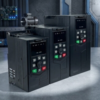 Convertisseur de fréquence haute performance à prix d'usine, variateur de fréquence AC 220V 380V, 0,4KW 4,5KW 10KW 15KW, variateur pour pompe à eau