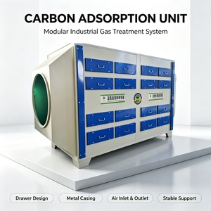 Unité de <span class=keywords><strong>filtre</strong></span> <span class=keywords><strong>à</strong></span> charbon actif pour l'extraction des gaz de laboratoire, la purification des gaz d'échappement et la suppression des odeurs – Utilisation en système de purification - Product Image 1