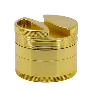 Nuevo Molinillo de Aluminio de 4 Piezas, Estilo Simple, Extra Grande, con Logotipo Personalizable para Venta al Por Mayor, Llegada en 2025 - Product Image 2