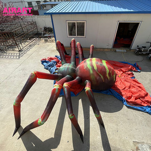 20ft Halloween front yard decorazione enorme modello di ragno gonfiabile palloncino animato C1 - Product Image 4